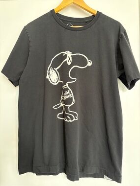 KAWS x Uniqlo Peanuts Joe Kaws Snoopy T-Shirt Black Large